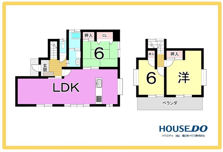間取り 3LDK◇建物面積88.21m2(26.68坪)