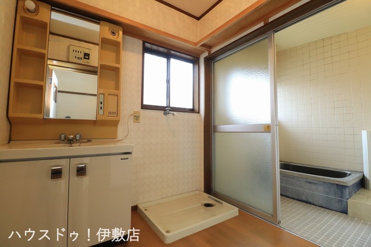 その他 【洗面所】洗濯パン付きの洗面所