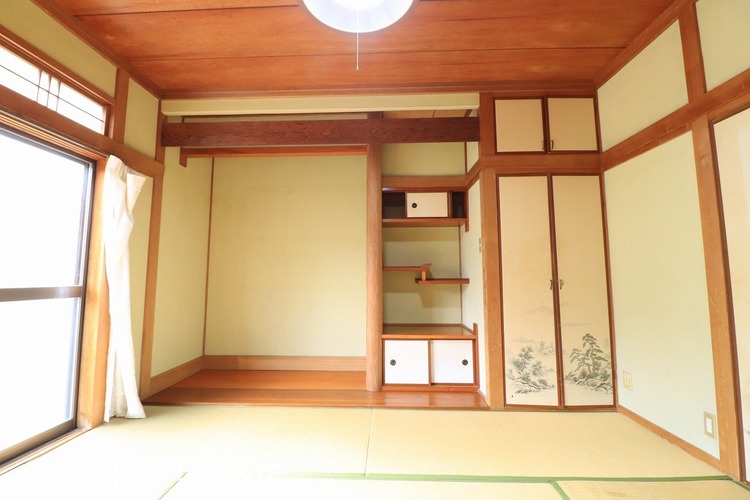 内装 【1F和室】床の間付きの和室です！