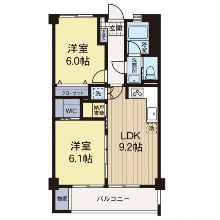 間取り 【間取り図】新規リフォーム済みにて即入居可能♪