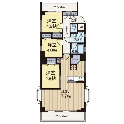 【安心を買うなら、朝日土地建物へ】コートしのはらABの物件画像
