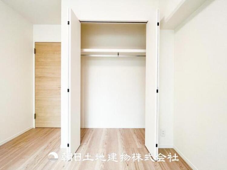 収納 各お部屋にある収納はお部屋の整理には欠かせない空間です!