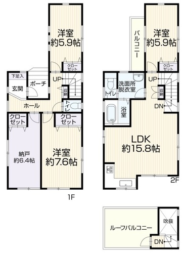 中古戸建　東戸塚の物件画像