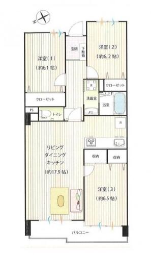 大倉山ヒルズ　E棟の物件画像