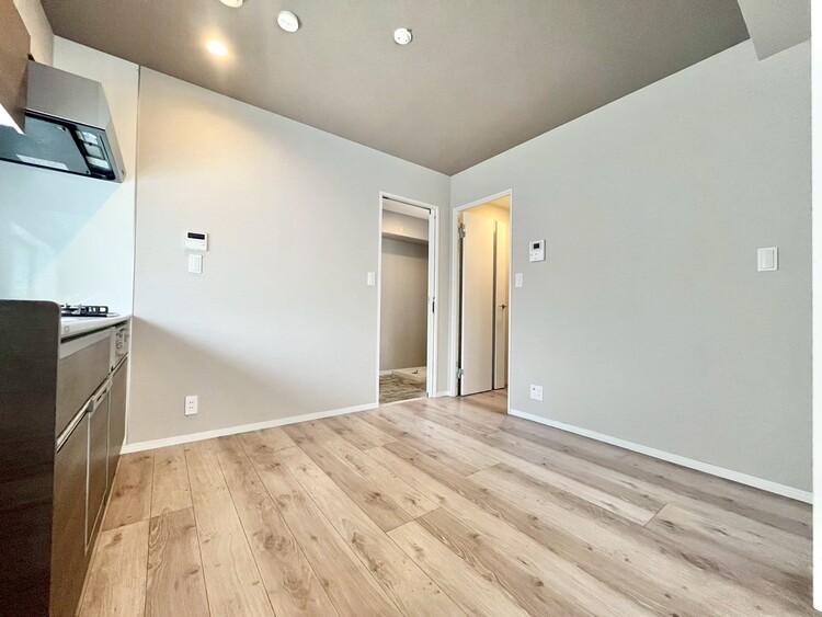 居間 豊かな居住性と、安心感を満たすクオリティが見事に調和した住空間。