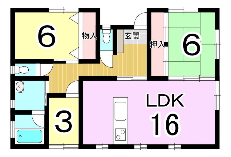 間取り 【3LDK】