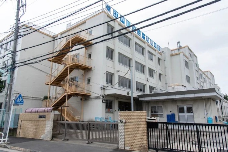 周辺 江戸川区立上一色南小学校