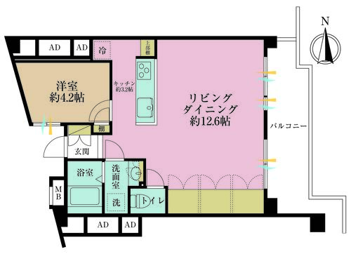 上高田４丁目団地１号棟の物件画像