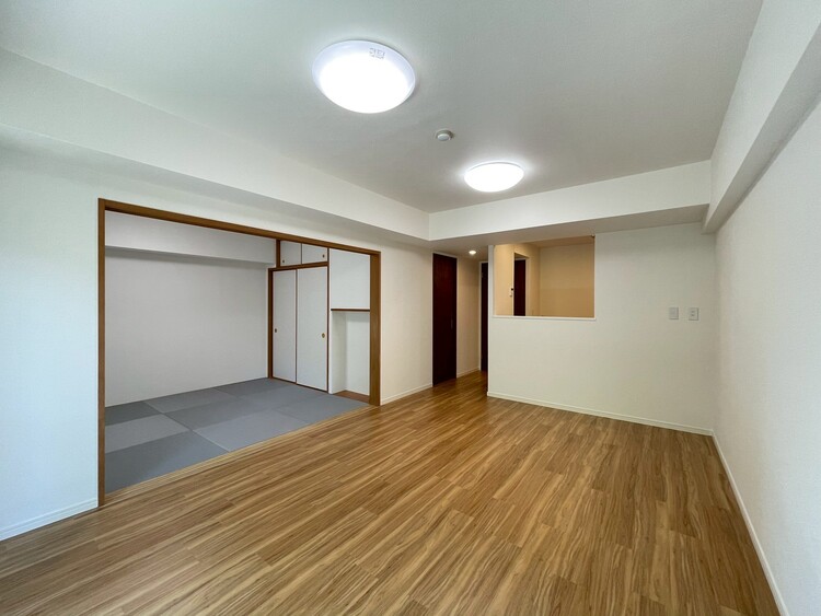 居間 豊かな居住性と、安心感を満たすクオリティが見事に調和した住空間。