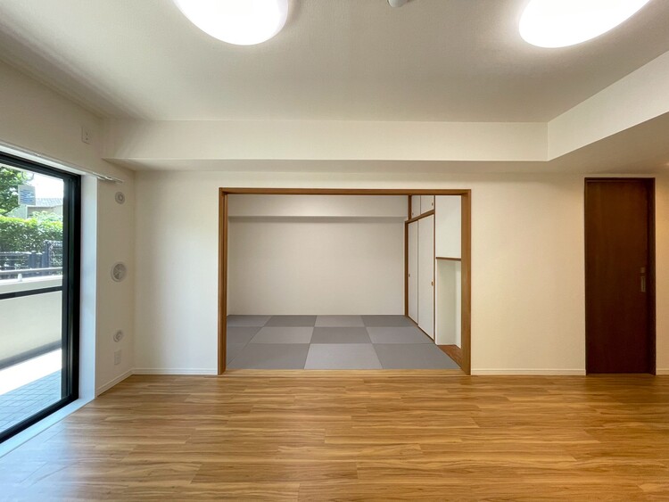 居間 「空間が織り成すひとつ先の住み心地」を演出します。