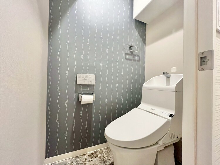 トイレ 暮らしの中のさりげないひとときの快適さにも、こだわりを、持って設備を配しております。