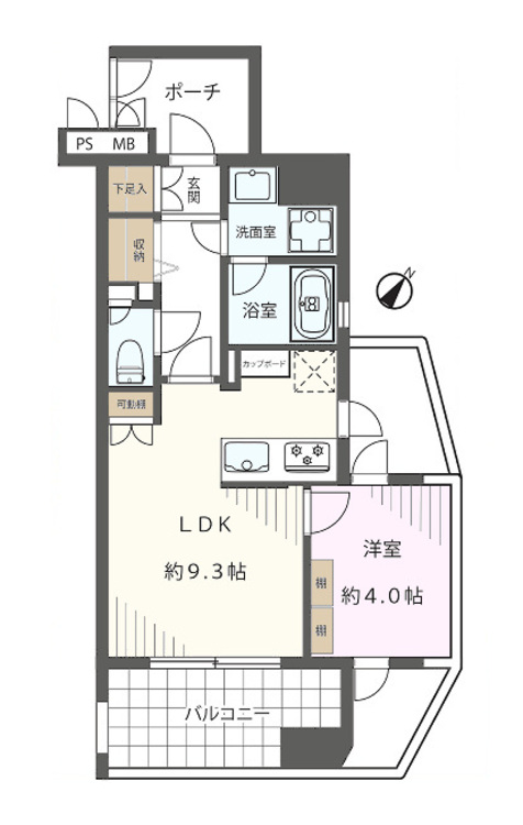 その他 1LDK、価格8680万円、専有面積35.92m2、バルコニー面積12.87m2