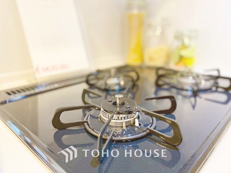 キッチン 【KITCHEN】◆家族のおはよう◆の声を笑顔で迎えてあげられるシステムキッチン。朝ごはんが楽しみでちょっと早起きしたくなるんです。