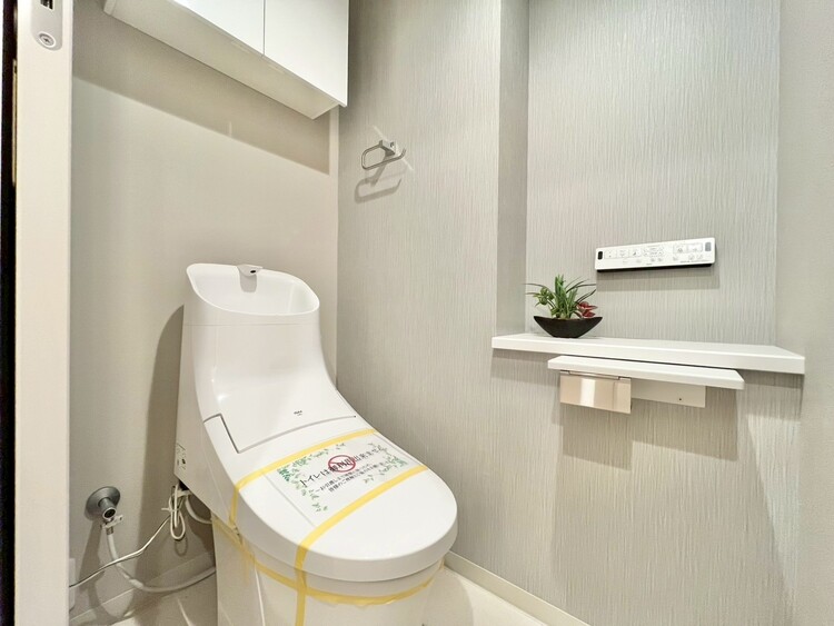 トイレ 暮らしの中のさりげないひとときの快適さにも、こだわりを、持って設備を配しております。