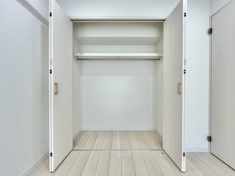 収納 居室にはクローゼットがあり、荷物もスッキリ収納して快適にお過ごしいただけます。