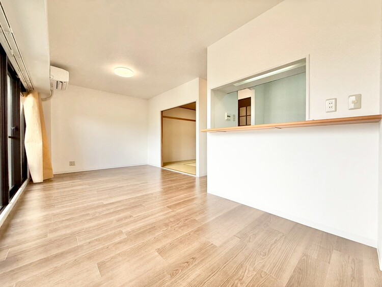 居間 豊かな居住性と、安心感を満たすクオリティが見事に調和した住空間。