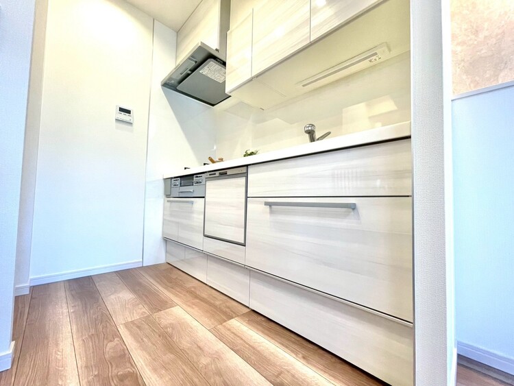 キッチン 開放感のあるキッチンスペース。調理をしながら、会話も弾みそうですね。