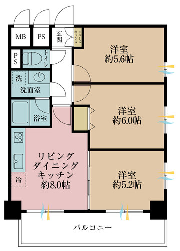ライオンズマンション箱崎町の物件画像