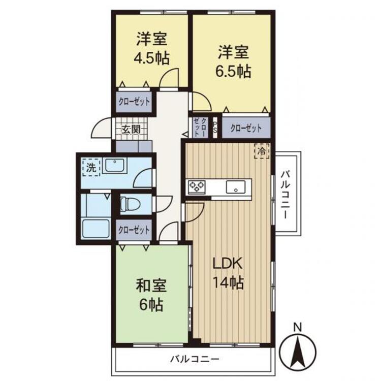 間取り 【間取図】表現された空間はたくさんの光を浴び、風を感じ、暮らしを豊かにしてくれます。家族の思い出を刻んでいきます。