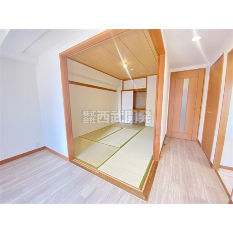 内装 一室はあると嬉しい和室。