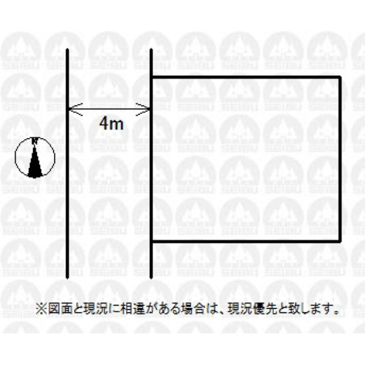 地図 整形地です。