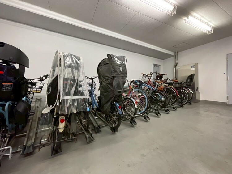 その他 きちんと整備された駐輪場。住む方の心遣いが感じられます。