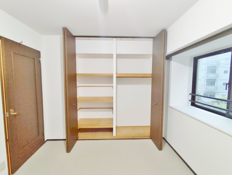 収納 居室にはクローゼットがあり、荷物もスッキリ収納して快適にお過ごしいただけます。