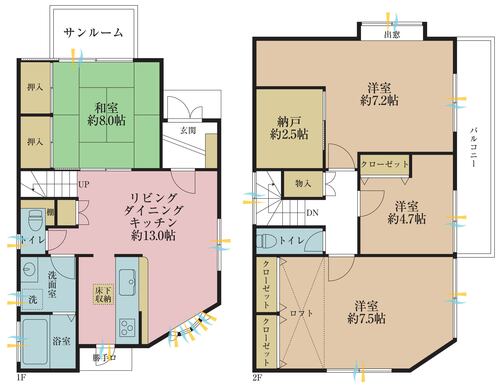 松戸市大谷口の画像