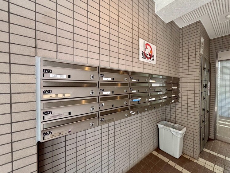 設備 郵便受けも、きちんと管理されています。