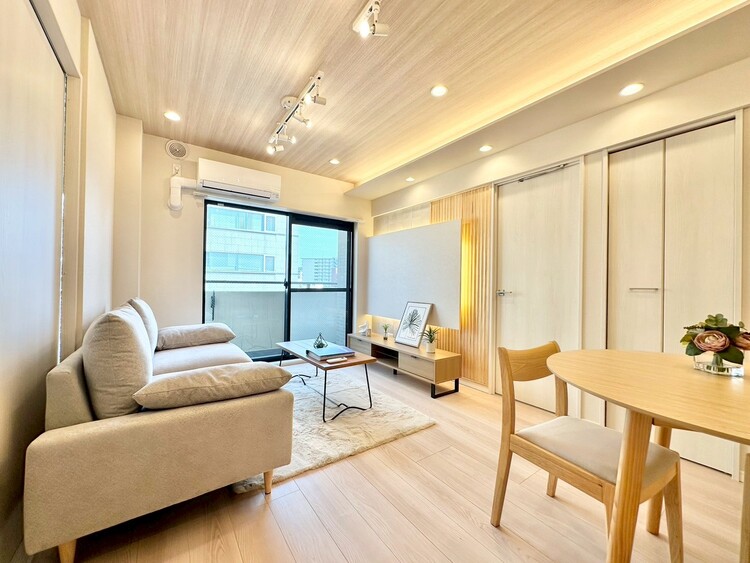 居間 「空間が織り成すひとつ先の住み心地」を演出します。