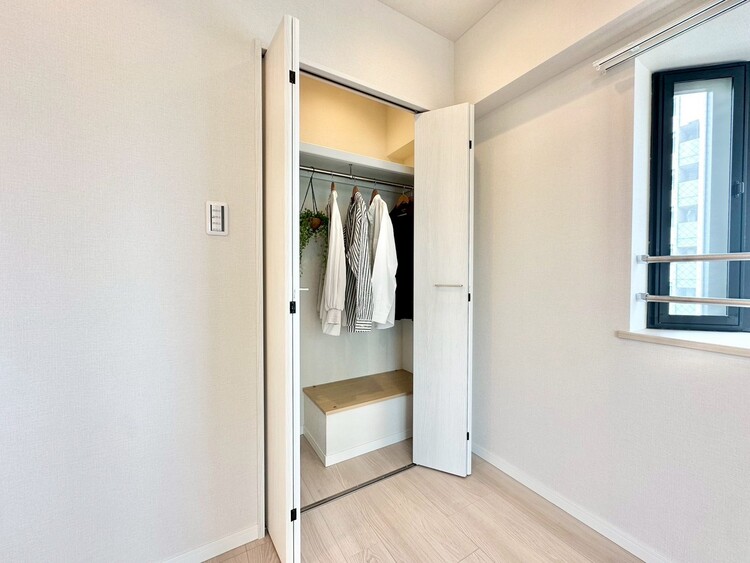 収納 収納スペースが付いていて、お部屋を広く使っていただけます。