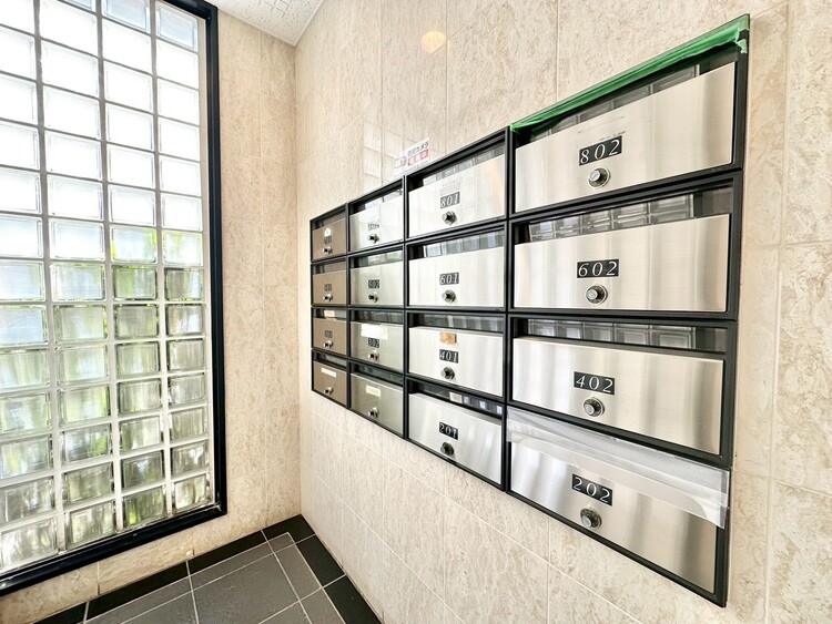 設備 郵便受けも、きちんと管理されています。