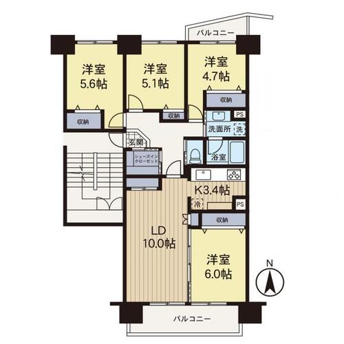 【安心を買うなら、朝日土地建物へ】若葉台団地の物件画像