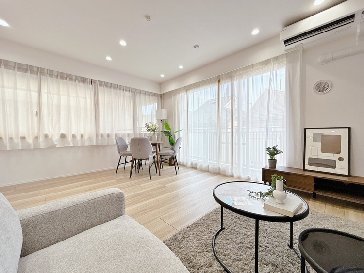 居間 「空間が織り成すひとつ先の住み心地」を演出します。