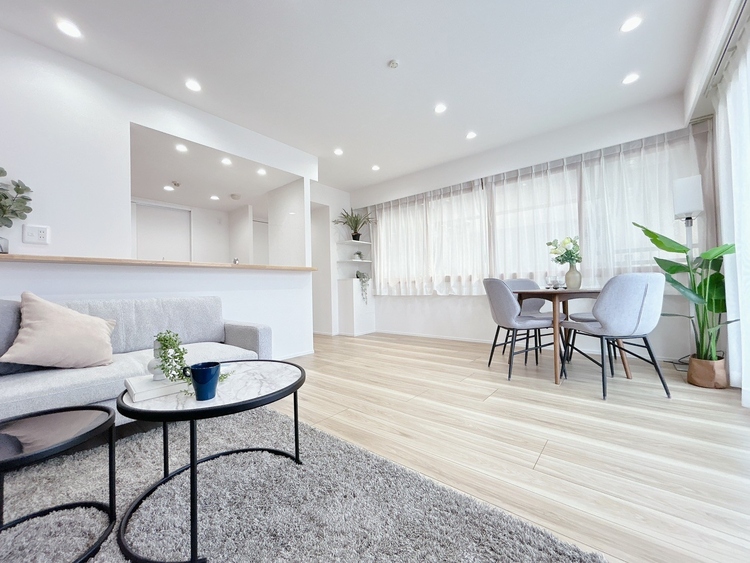 居間 ひとつひとつの空間に宿した機能性、そして美意識。