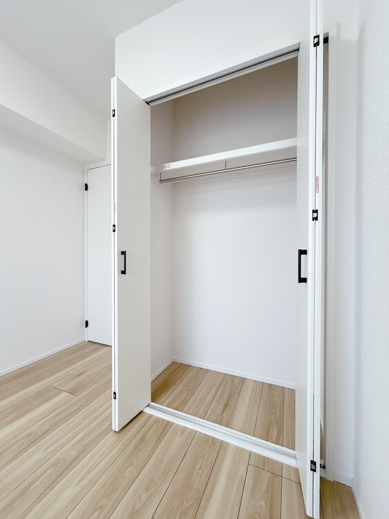 収納 居室にはクローゼットがあり、荷物もスッキリ収納して快適にお過ごしいただけます。