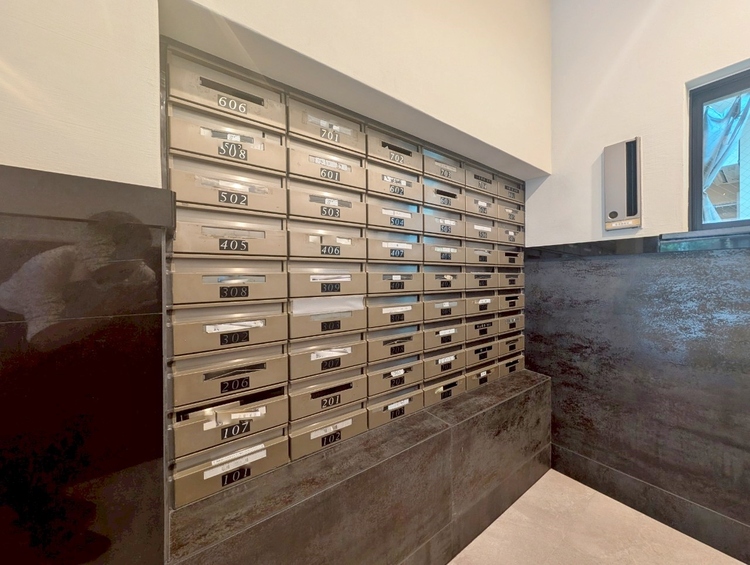 その他 郵便物を受け取るための郵便受けも、きちんと管理されています。