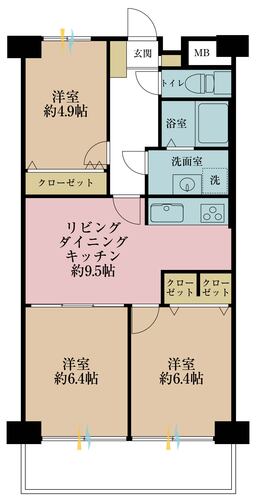 草加スカイハイツの物件画像