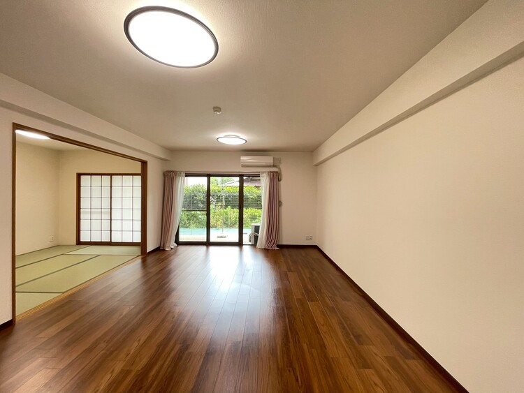 居間 「空間が織り成すひとつ先の住み心地」を演出します。