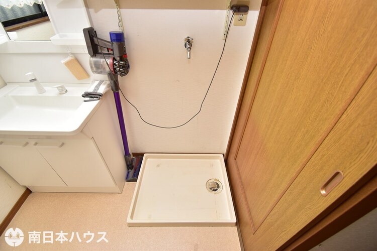 その他 【洗濯機置場】洗濯パン付きでもしもの水漏れにも安心です♪