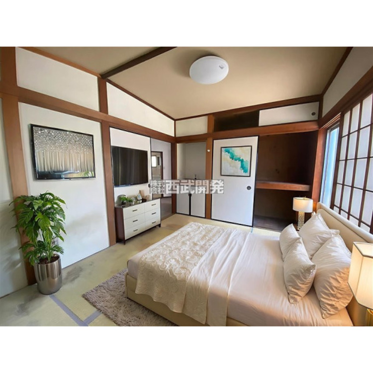 内装 【配置してある家具や小物はCGによるイメージです。】１階和室６帖