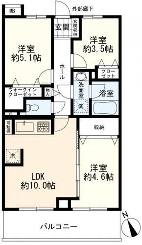 コスモ新川崎の物件画像