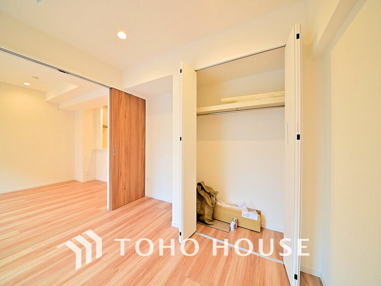 収納 収納スペースを完備、荷物が多い方でも安心の収納力