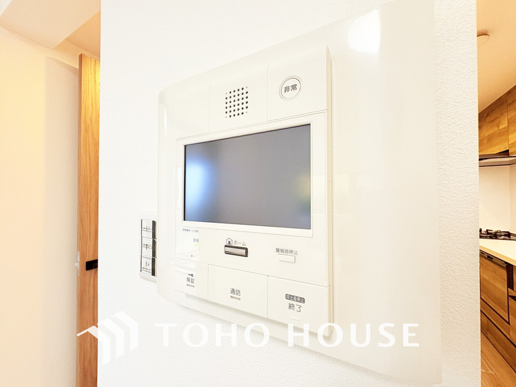 その他 来客が一目でわかるモニター付きインターホン