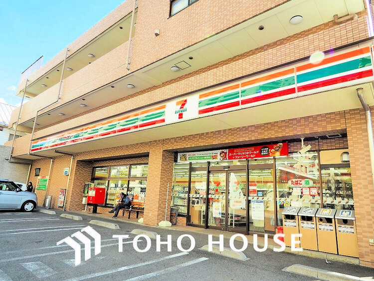周辺 セブンイレブン 横浜綱島上町店　距離350ｍ