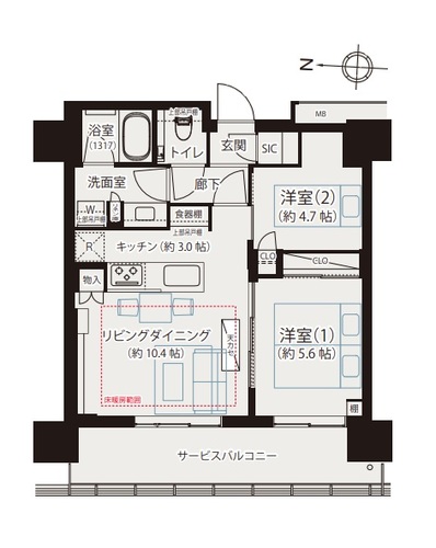 THE YOKOHAMA FRONT TOWERの物件画像