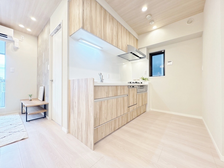 キッチン 洗練されたスタイリッシュなデザイン性と使いやすさを備えた仕様。