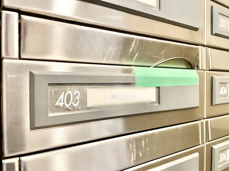 設備 郵便物を受け取るための郵便受けも、きちんと管理されています。