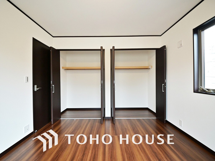 内装 全居室に収納スペースを完備、荷物が多い方でも安心の収納力