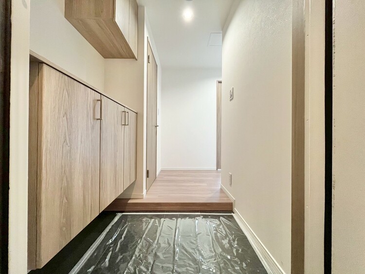 玄関 シューズボックスを完備した玄関です。